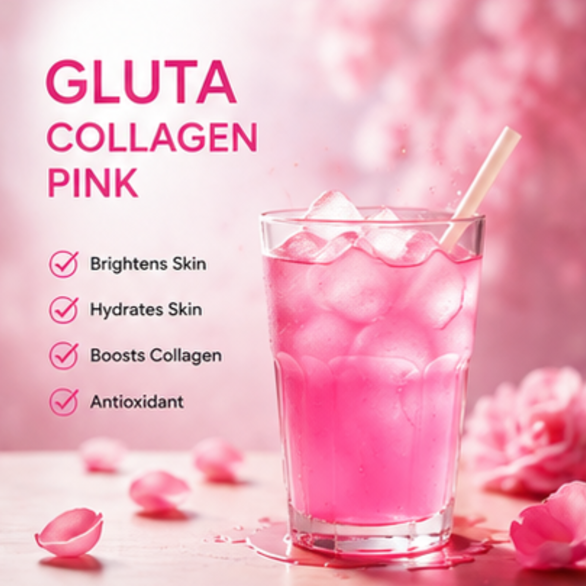 Gluta Collagen Pink Juice