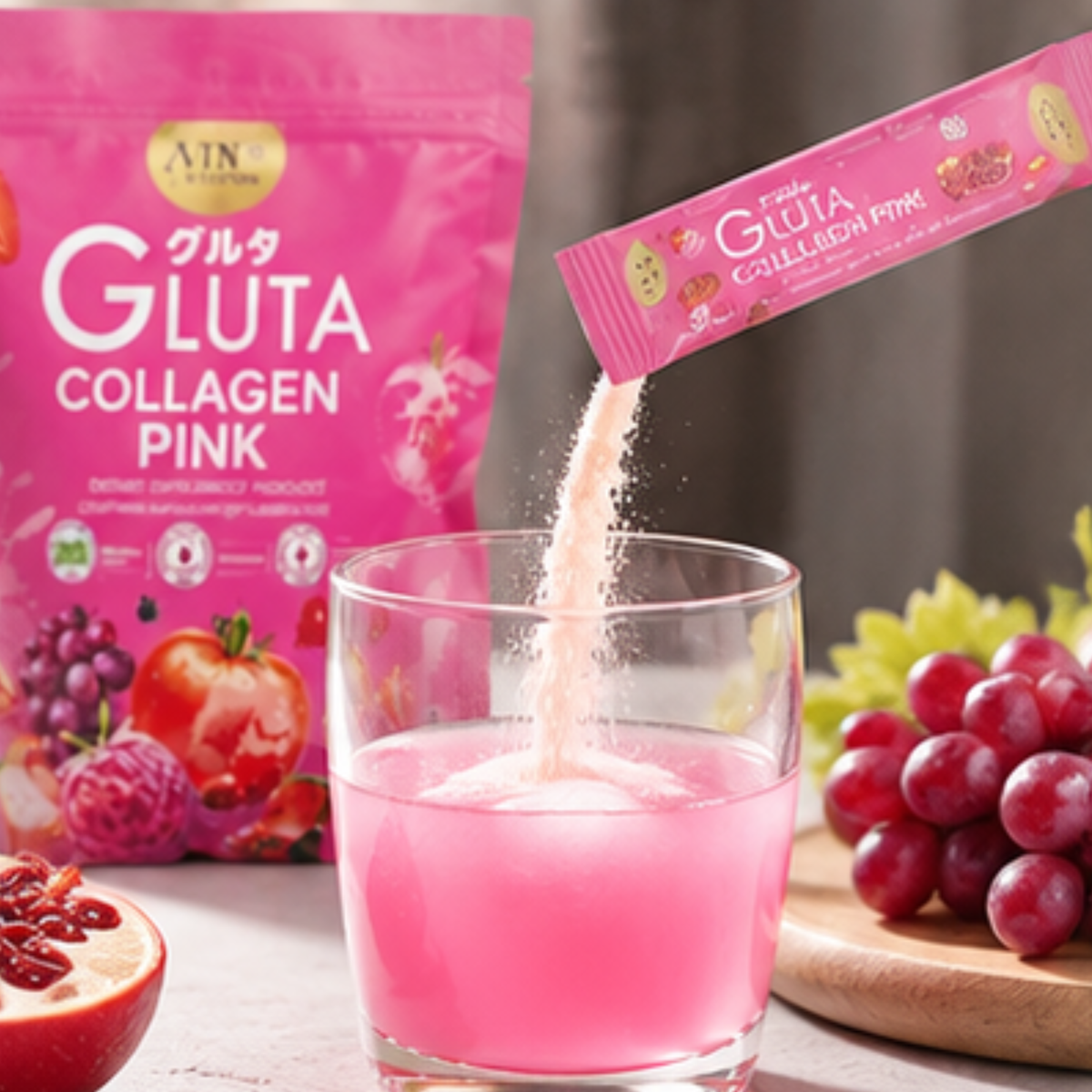 Gluta Collagen Pink Juice