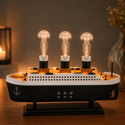 Jellyfish Ship-Shaped Aroma Diffuser