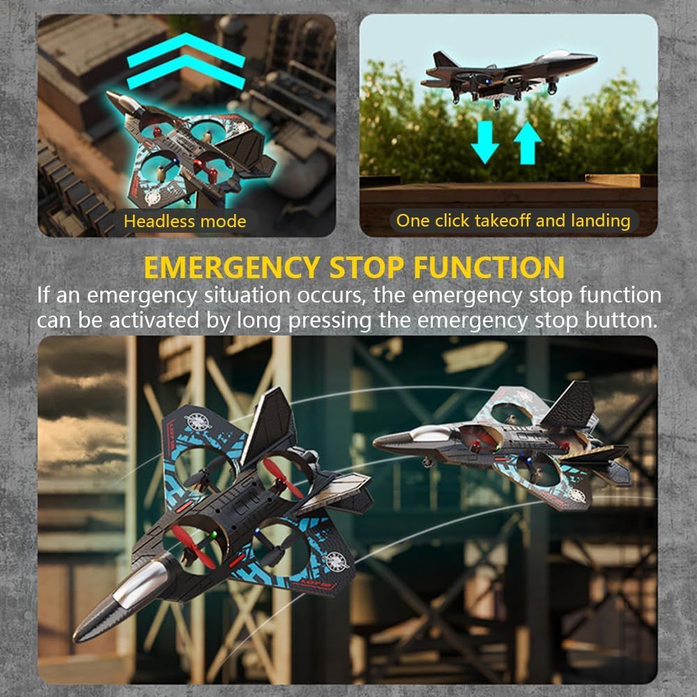 RC Fighter Jet Drone Toy